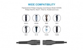 Enchufe USB A00390 adaptador de cargador para Philips Norelco 