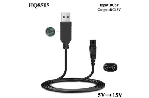 Cargador USB de 15V para Afeitadoras Philips